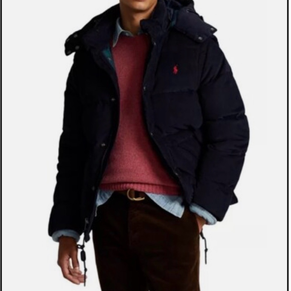 Polo Ralph Lauren Men’s The Wainwright corduroy down jacket size medium